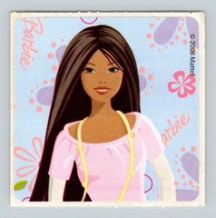Smile Makers Sticker BARBIE DOLL 2.5″ X 2.5″ Sticker Scrapbooking SD38
