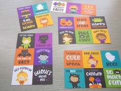 Doodlebug Design Halloween Cardstock 6×6 Scrapbook Junk Journal Die Cuts Sticker