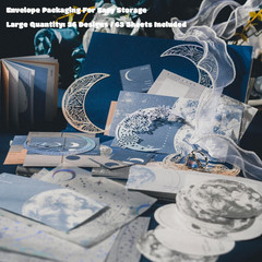 63Pcs Vintage Papers for Scrapbooking, Junk Journal Paper Scrapbooking Supplies,