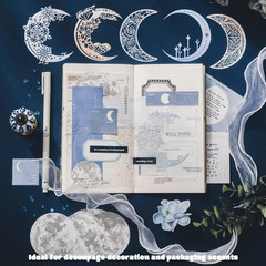 63Pcs Vintage Papers for Scrapbooking, Junk Journal Paper Scrapbooking Supplies,