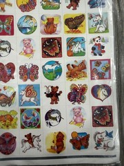 Vintage 1985 Institutional Financing Services Multi-Colored Stickers