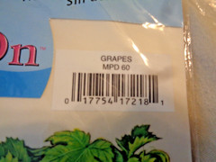 Tulip Rub-On Transfer “Grapes” For Wood Metal Tin Glass Paper Ceramic & More