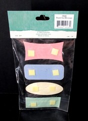 Colorbok Oh Naturale Thank You Message Dimensional Stickers 2003 New