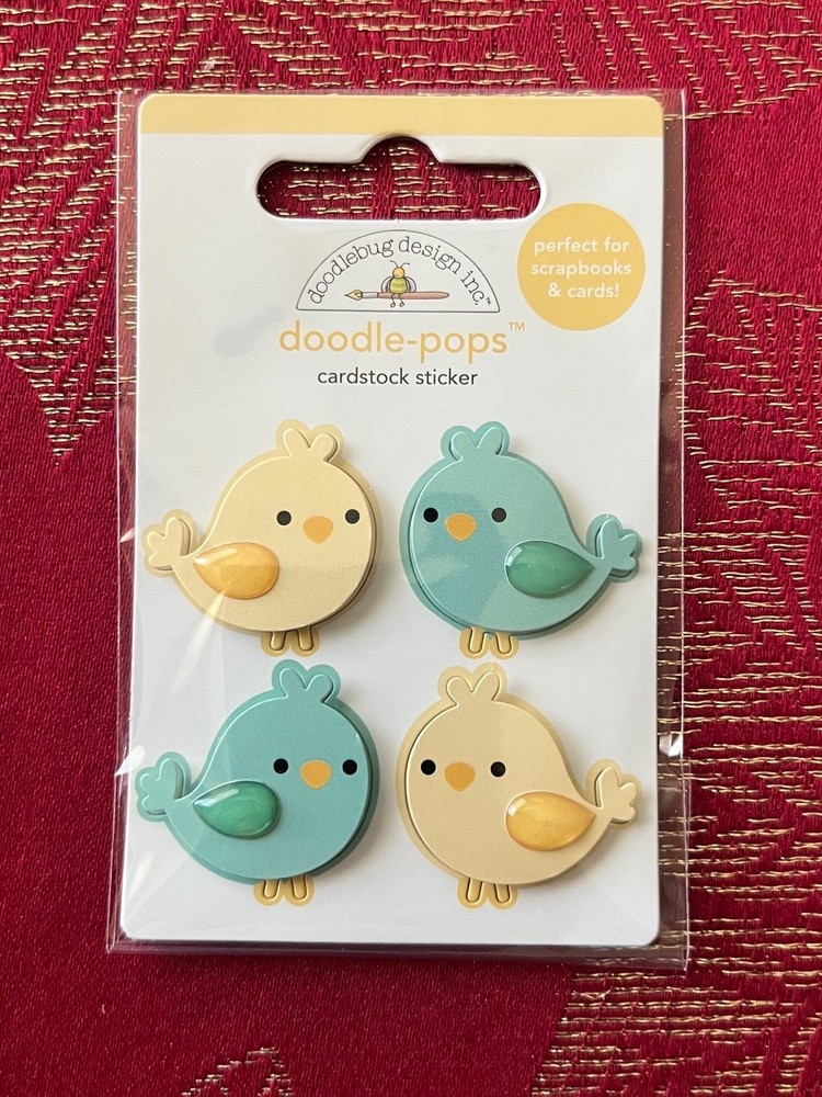 YOU CHOOSE – MY HONEY GARDEN & TREATS DOODLE-POPS 3D STICKERS – FREE SHIPPING
