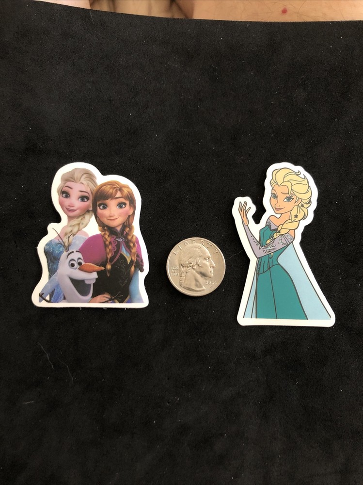 Disney Stickers – Disney Frozen Lot Of 2 Stickers.
