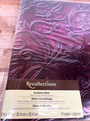 NIP, Recollections Scrapbook Floral, Flower Theme