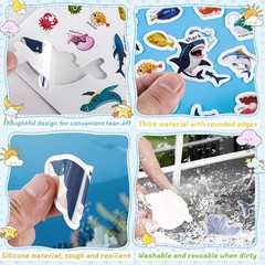 Vowusa Reusable Sticker Book Supermarket Style Toddler