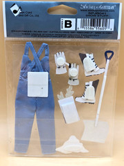8pc Jolee’s SNOW STUFF 3D Winter Scrapbooking Stickers, SPJB041, BRAND NEW