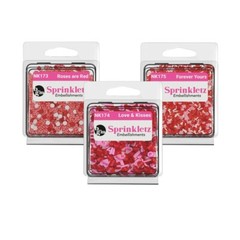 Sprinkletz Valentine’s Bundle Tiny Polymer Clay Pieces for Crafts