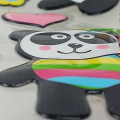 Sticko EK Success Puffy Panda Stickers 1 Sheet Dimensional