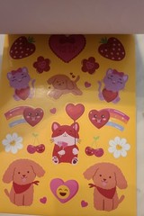 VALENTINE’S DAY STICKER BOOK LOT OF 3 NEW