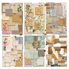 slapaflife 450 PCS Vintage Scrapbook Supplies Junk Journal Supplies, Scrapbook S