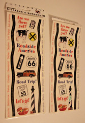 Paper House Sticky Pix Road Trip Stickers Scrapbooking GREAT FOR ROUTE 66