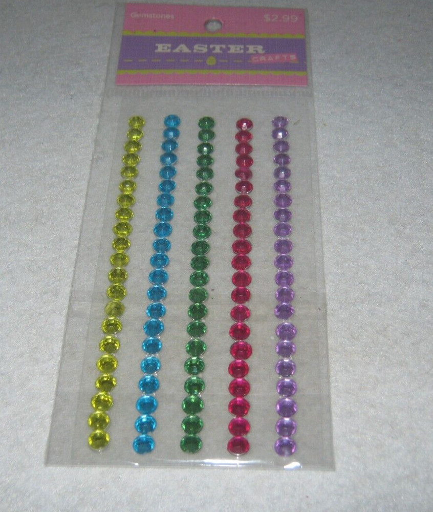 Hobby Lobby – Easter Crafts – Spring Gemstones – Spring Colors – New Package