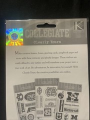 K&Company COLLEGIATE Clearly Yours Dimensional Sticker Arizona Wildcats 🏈