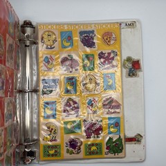 Vtg 1980s Small World Sticker Book Sanrio Scratch Sniff Hello Kitty 10 Pgs Album