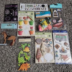 Lot Of Misc Craft Book Stickers Recollections Sticko Jolees Boutique Crafters