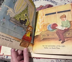 Little Golden Book Picture Dictionary Junk Journal