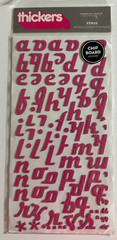 American Crafts Chipboard Alpha Thickers-Variations Available-U Choose