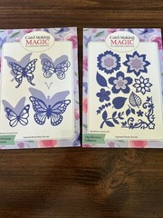 NEW Christina Griffith Card Making Magic Layered Butterflies & Florals Die Sets