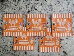 Whataburger 2026 Stickers Complete Set Packs 1-5 Brand New Sealed