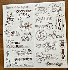 Creative Memories BABY GIRL Album Kit ~ PAPER~Stickers~IDEA BOOK~Photo Mats ~NEW