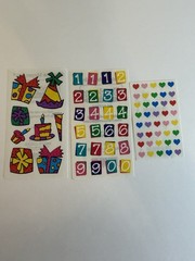 Lot of 38 Vintage Stickers & Sticker Sheets New Out Of Package