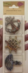 4 Packs Crafters Square Laser Cut Decor Shapes Assorted 6pcs Each Packet New