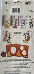 DISNEY PRINCESS STAMP Stickers (26pc)5-1/2″x12″Cinderella•Ariel•Belle •Jasmine•