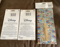 SANDYLION Stickers WILTON Treat Bags Disney Mickey Mouse And Friends NIP Lot 3