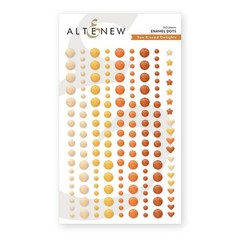 ALTENEW – ENAMEL DOTS – SUN KISSED DELIGHTS – 163 PIECE, 3 SIZES + HEARTS & STAR