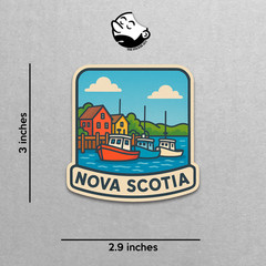 Nova Scotia Magnet | Travel Magnet | Fridge Magnet