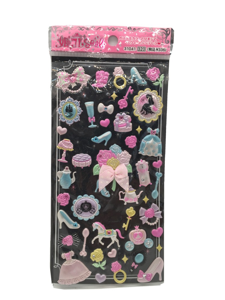 3D Glitter Crystal Gem Stone Puffy Bubble Sticker Scrapbooking Craft Kids/Adults