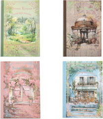 4 for Garden Landscape Scrapbooking Stickers Pre-Cut 300 Washi Stickers 300 PET