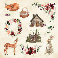 Cottagecore Sticker Book (Over 650 Stickers!) (Sticker Books)