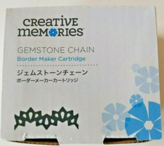 Creative Memories GEMSTONE CHAIN Border Maker Cartridge NEW NLA