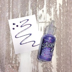 Ranger, Stickles Glitter Glue, Cosmic, Blue Glitter, Pink Highlights, Sparkle