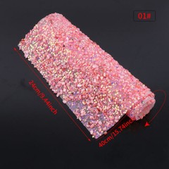 Bling Car Diamond Crystal Rhinestone Adhesive Sticker Sheet Diamante Crafts Glue
