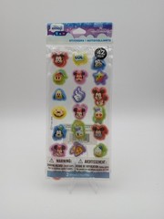 New 42 Piece Hallmark Puffy Stickers Disney Emoji Mickey Mouse Goofy Pluto