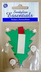 Lot Of Christmas Holiday Stickers & Embellishments Some 3D~ 7pks~Jolee’s & More