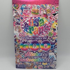 Lisa Frank Sticker Book 5 Sticker Sheets 600 Stickers Bendon New Booklet
