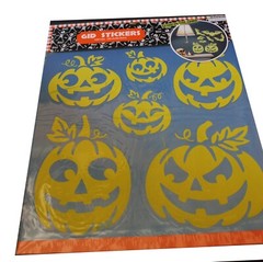 12″ Sheet Glow in the Dark Halloween Stickers Walls Windows Fridge Desk Decor