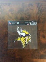 NFL Helmet Multi-Use Decal Reusable/Removable -WinCraft NEW – MINNESOTA VIKINGS