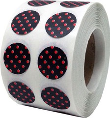 Circle Polka Dot Stickers | 0.5″ Inch Round | 1,000 Pack | Pick One Color