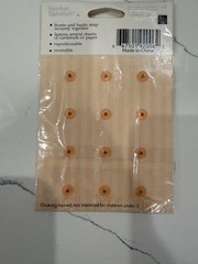 Scrapbook Interior Nail Round Top SnapOn Paper-Crafting Fastener Tangerine Color