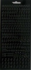 Outline Sticker – Alphabet a-z Lower Case – 1.1078 bk/bk