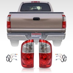 Tail Light Assembly Compatible with 2004-2006 Toyota Tundra Double Cab Tail l…