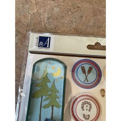 Adornit Carolees Creations Outdoor Goodies Foam Stickers Camping Scrapbook New