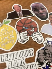Lot of 21 ea Funny Joke Meme STICKERS – Random Memes Comedy Pop Culture Food Etc