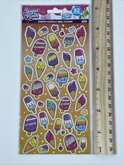 (82 pc) Sugar Rush Scratch & Smell Scented Sticker Assortment 2 Sheets